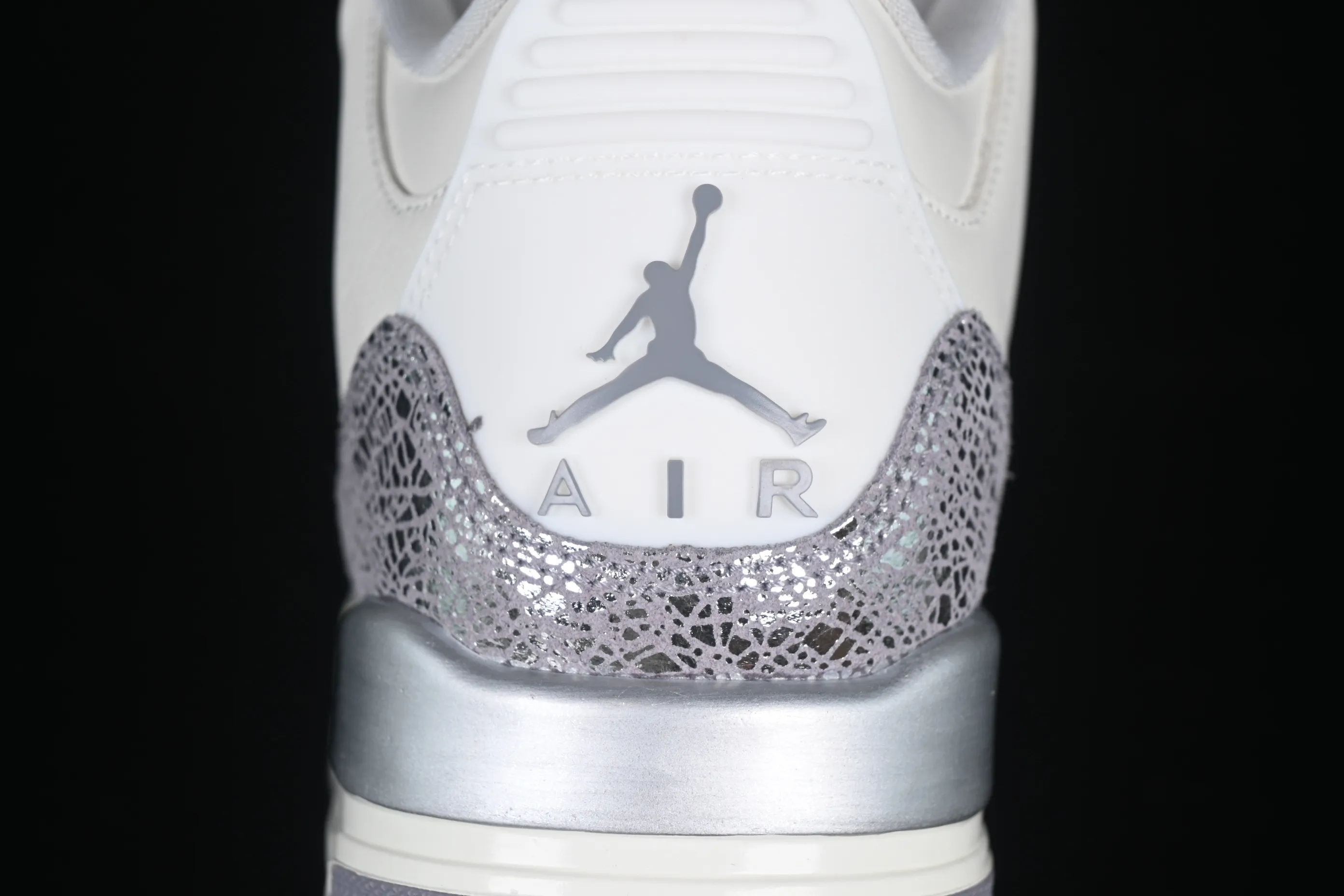 All categories Air Jordan Jordan series basketball shoes Air Jordan 3 Air Jordan 3 "Sail Metallic Silver" AJ3 Joe 3 Metallic Silver CK9246-100